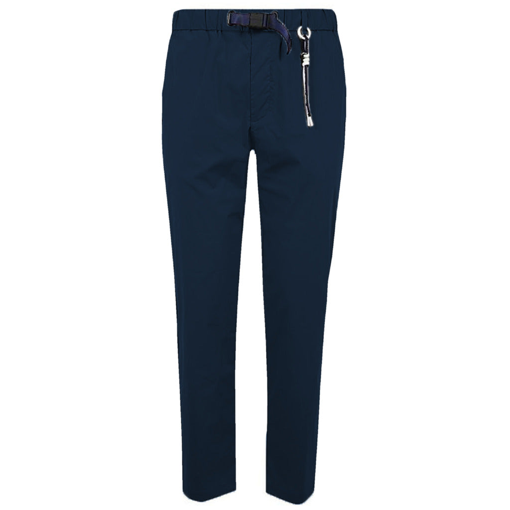 People Of Shibuya Cotton Kannon Trousers Blue