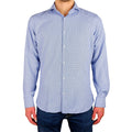 100% Milano Cotton Shirt Blue