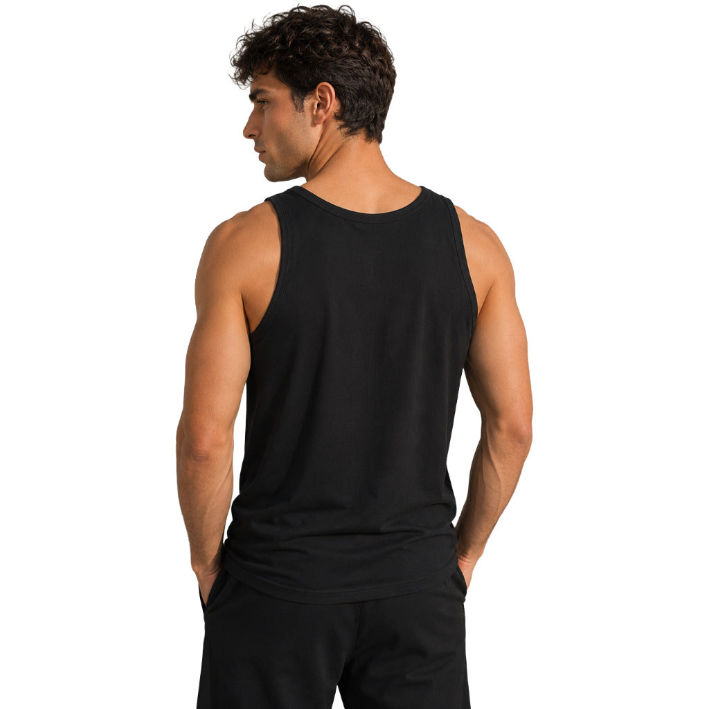 Dolce & Gabbana Cotton Tank Top Blue — view 2