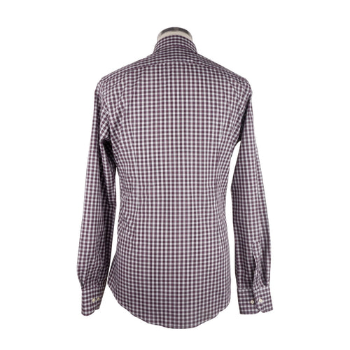100% Milano Cotton Shirt Red — view 2