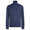 Emilio Romanelli Cashmere Sweater Denim Blue — view 2