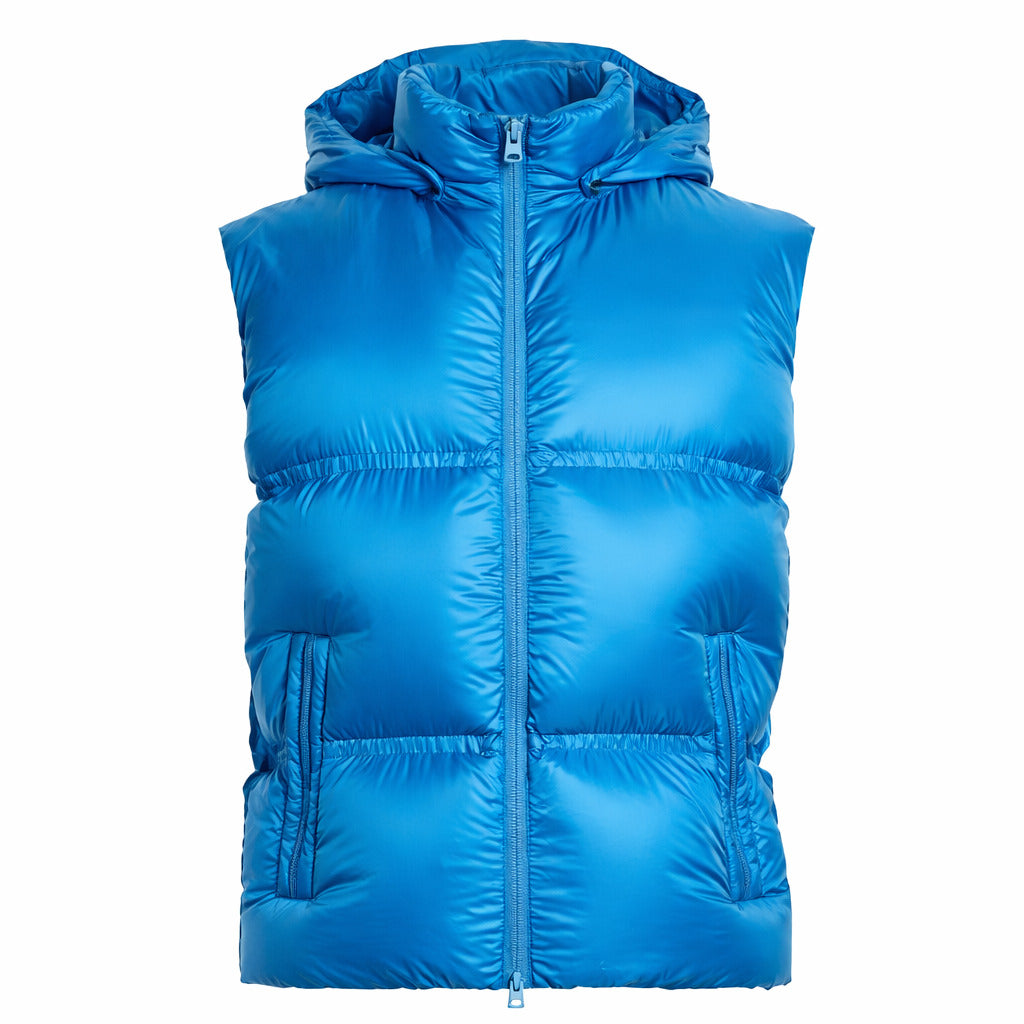 Herno Quilted Waistcoat, Brand Logo, Detachable Hood, Sleeveless