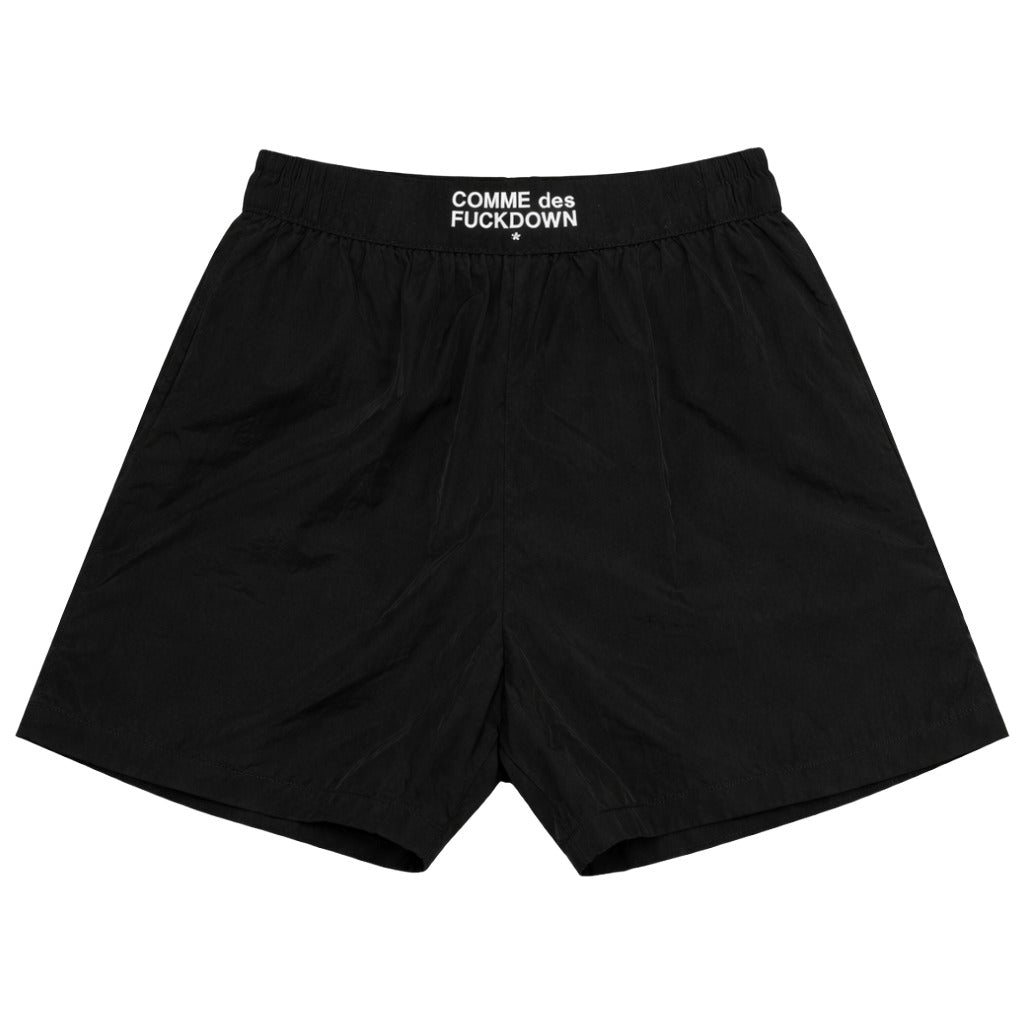 Comme Des Fuckdown Nylon Shorts Neri