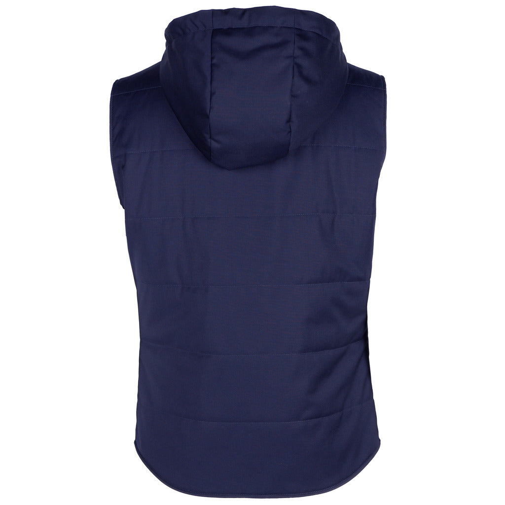 Loro Piana cotton Wool Vest Blue — view 2