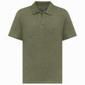 Vilebrequin Linen Polo Verde Oliva