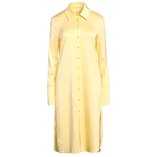 Patrizia Pepe Dress Chemisier Clarity Yellow