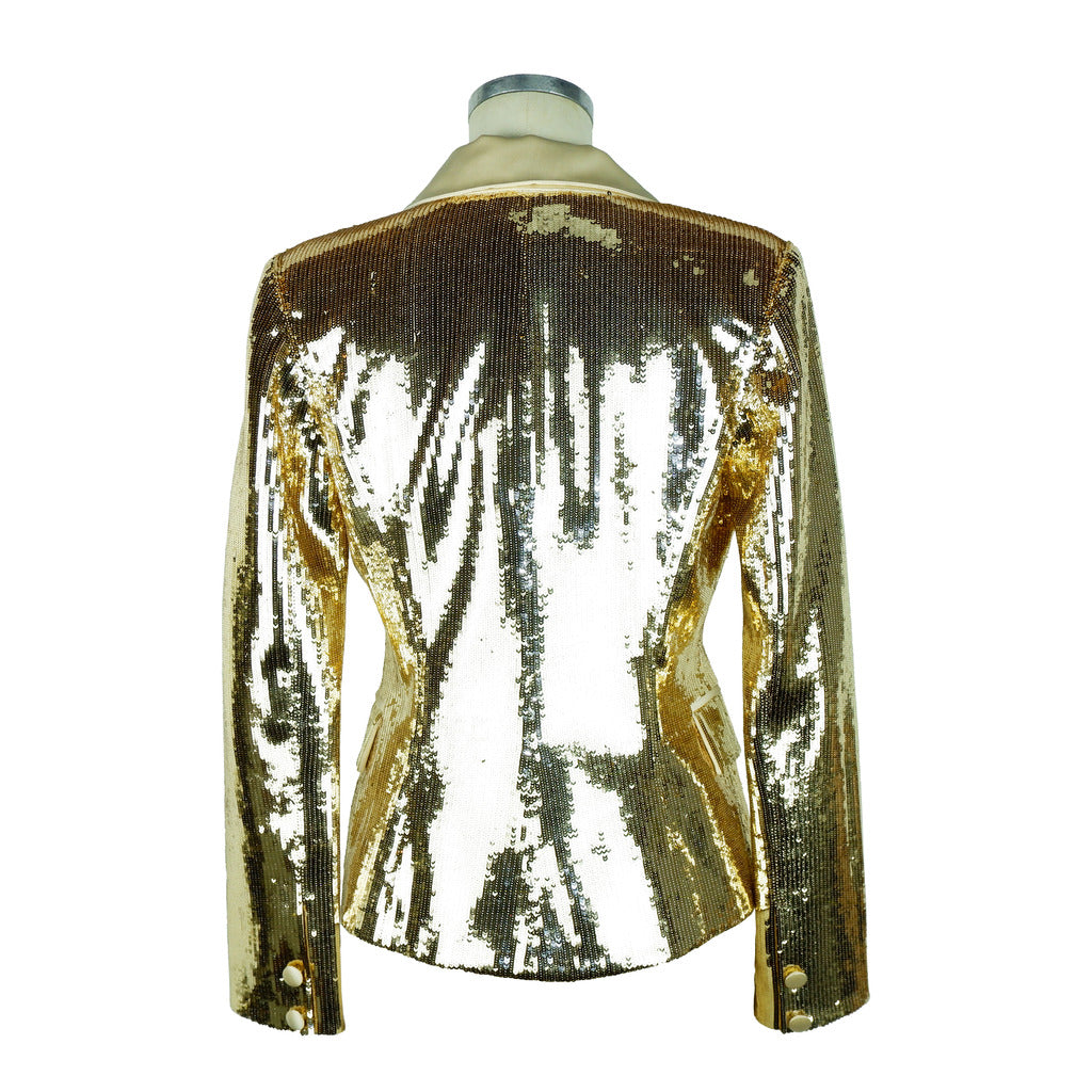 Elisabetta Franchi Jacket Gold Yellow — view 2