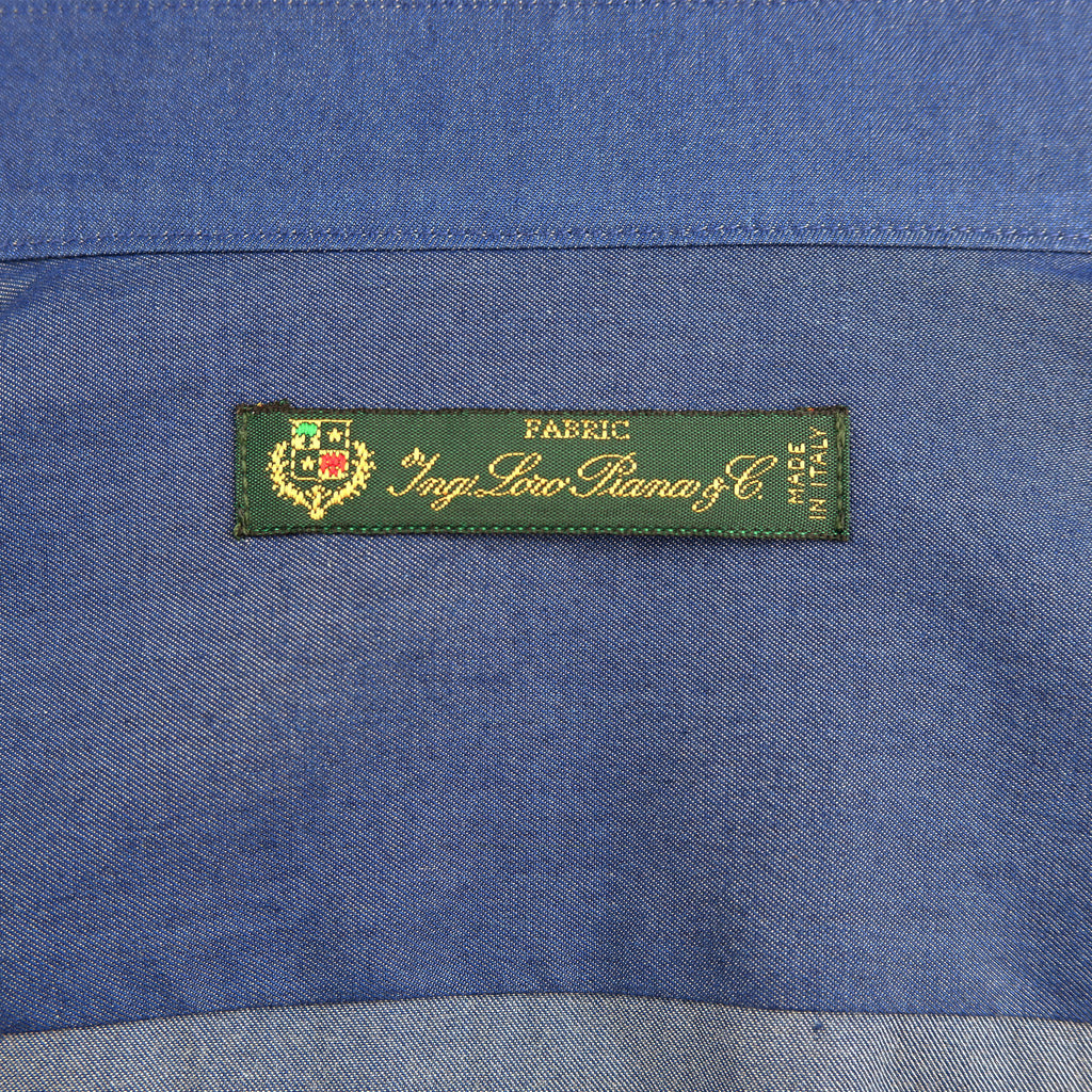 Loro Piana Cotton Shirt Blue — view 4