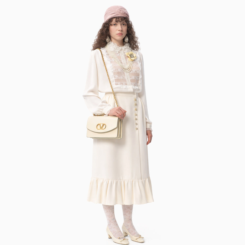 Valentino Garavani Lace Shirt White — view 2