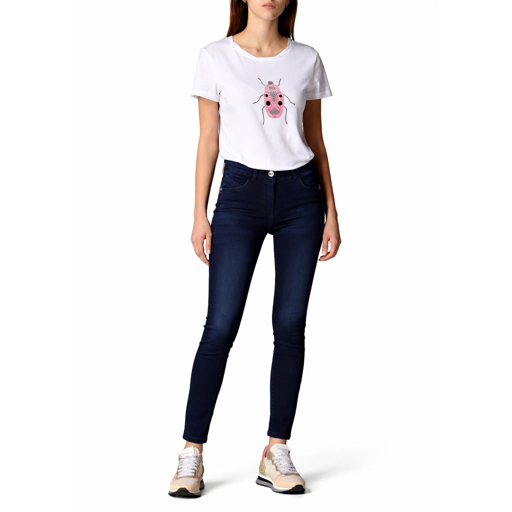 Patrizia Pepe Denim Jeans Regular Jegging Blue — view 4