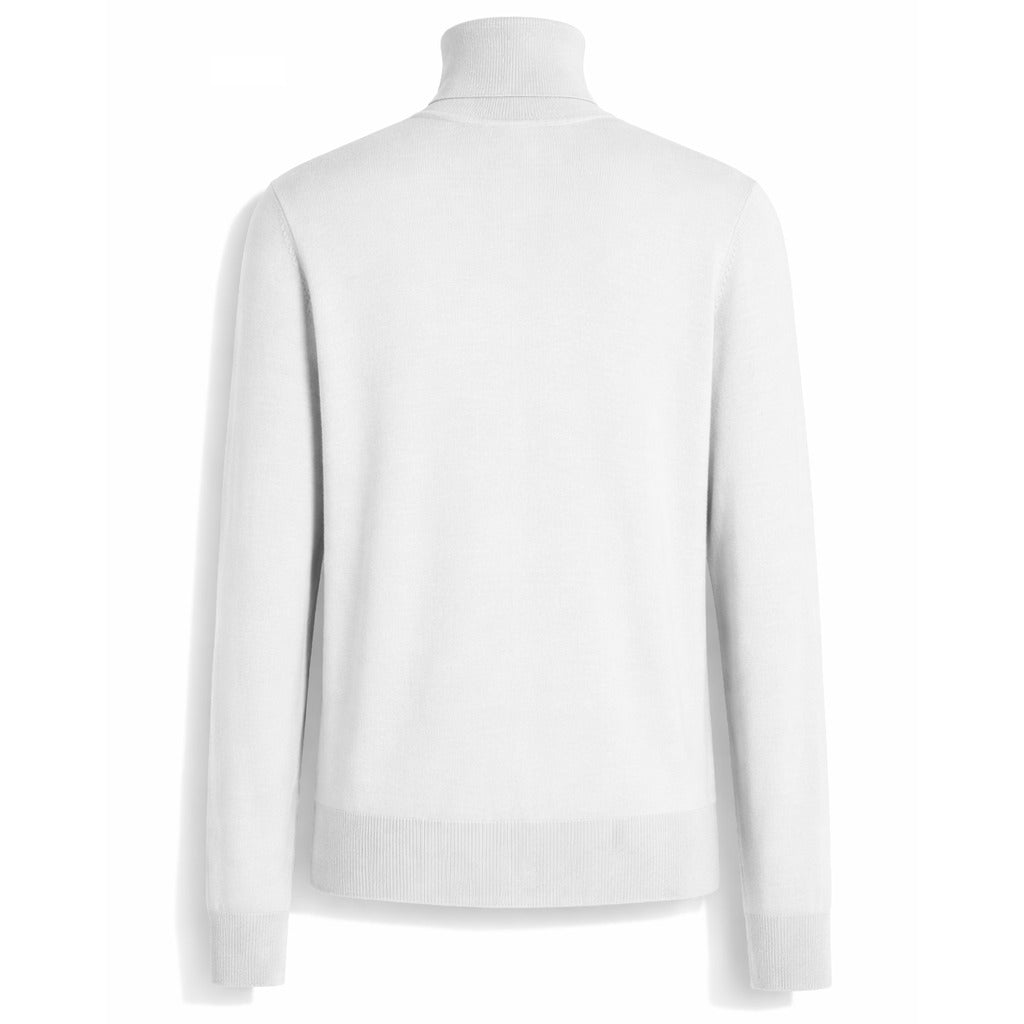 emilio romanelli - Sweaters - 87103-dolcevita-110stucco