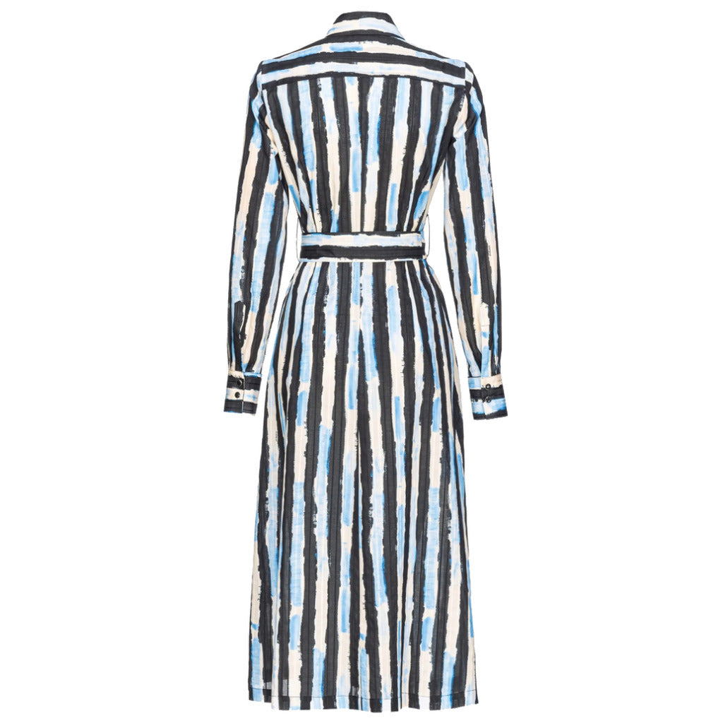 Pinko Cotton Dress Multicolour Multicolor — view 2