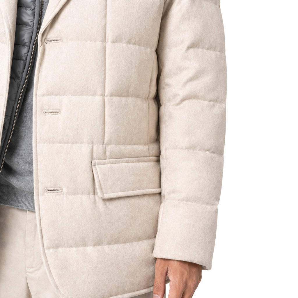 Herno Jacket Doppio Petto Beige — view 3
