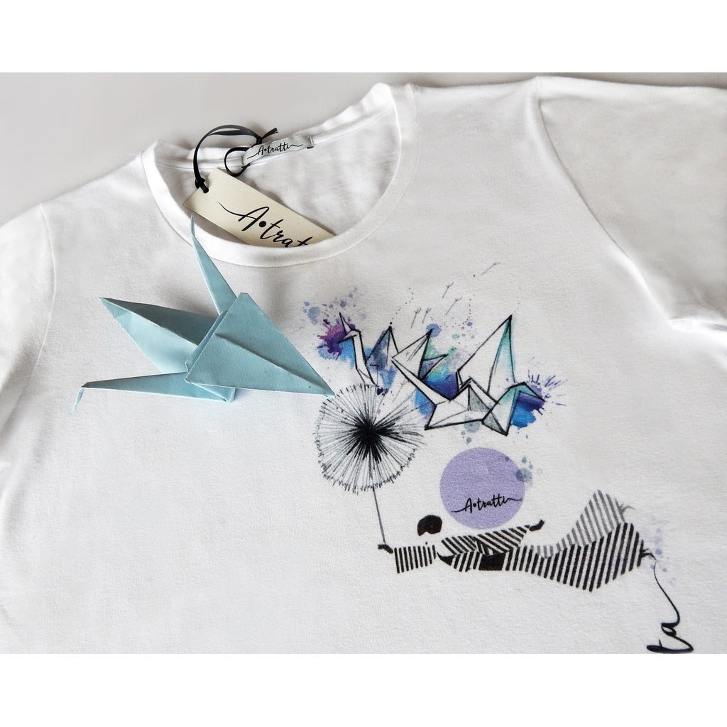 a.tratti - T-shirt & Top - tee-white-involo