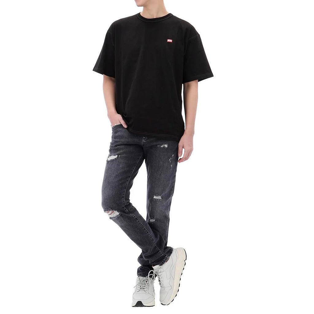 Dolce & Gabbana Cotton Lucky Chance Logo Distressed Denim Grey — view 7