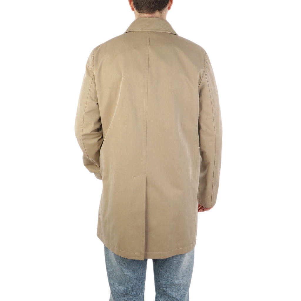 Aquascutum Men'S Cotton Blend Lined Raincoat — view 4