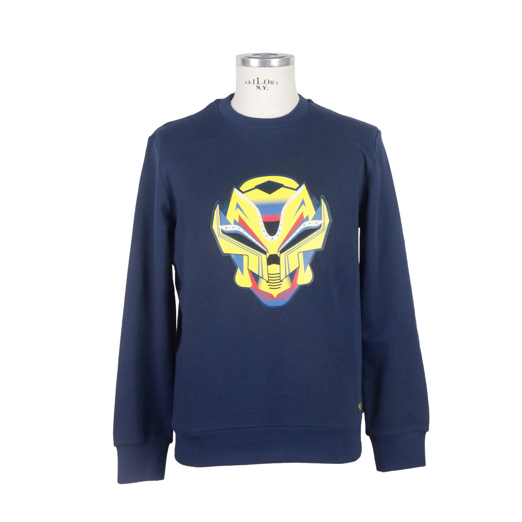 Bikkembergs Cotton Sweatshirt Blue
