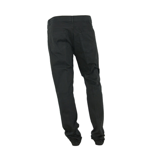 100% Milano Cotton Trousers Black — view 2