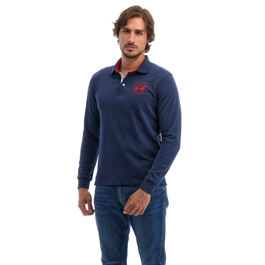 La Martina Man Polo Heavy Jersey Blue