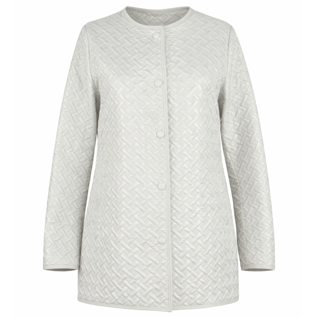 Emilio Romanelli Discover The Jacket — Jacket Snap Button White