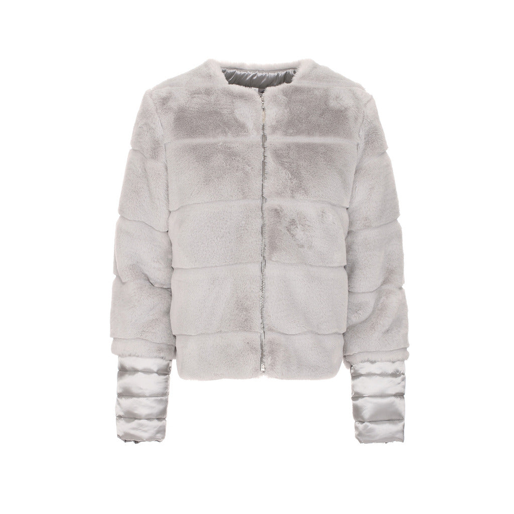 Maison Espin Faux Fur Outerwear