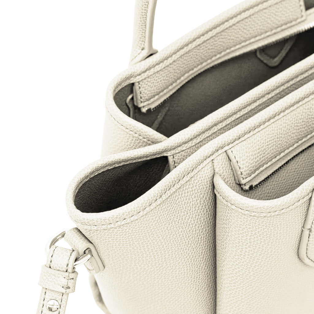 Emporio Armani Leather Tote Bag Mini White — view 4
