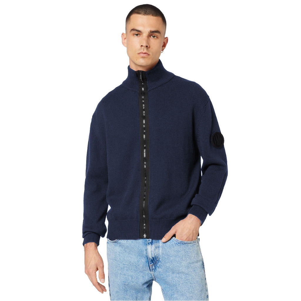La Martina Cotton Man Full Zip Sweater — view 3
