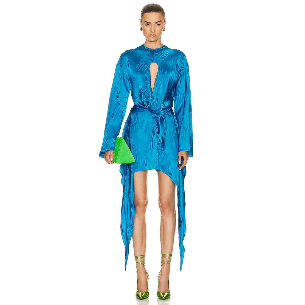 The Attico Dress Blue
