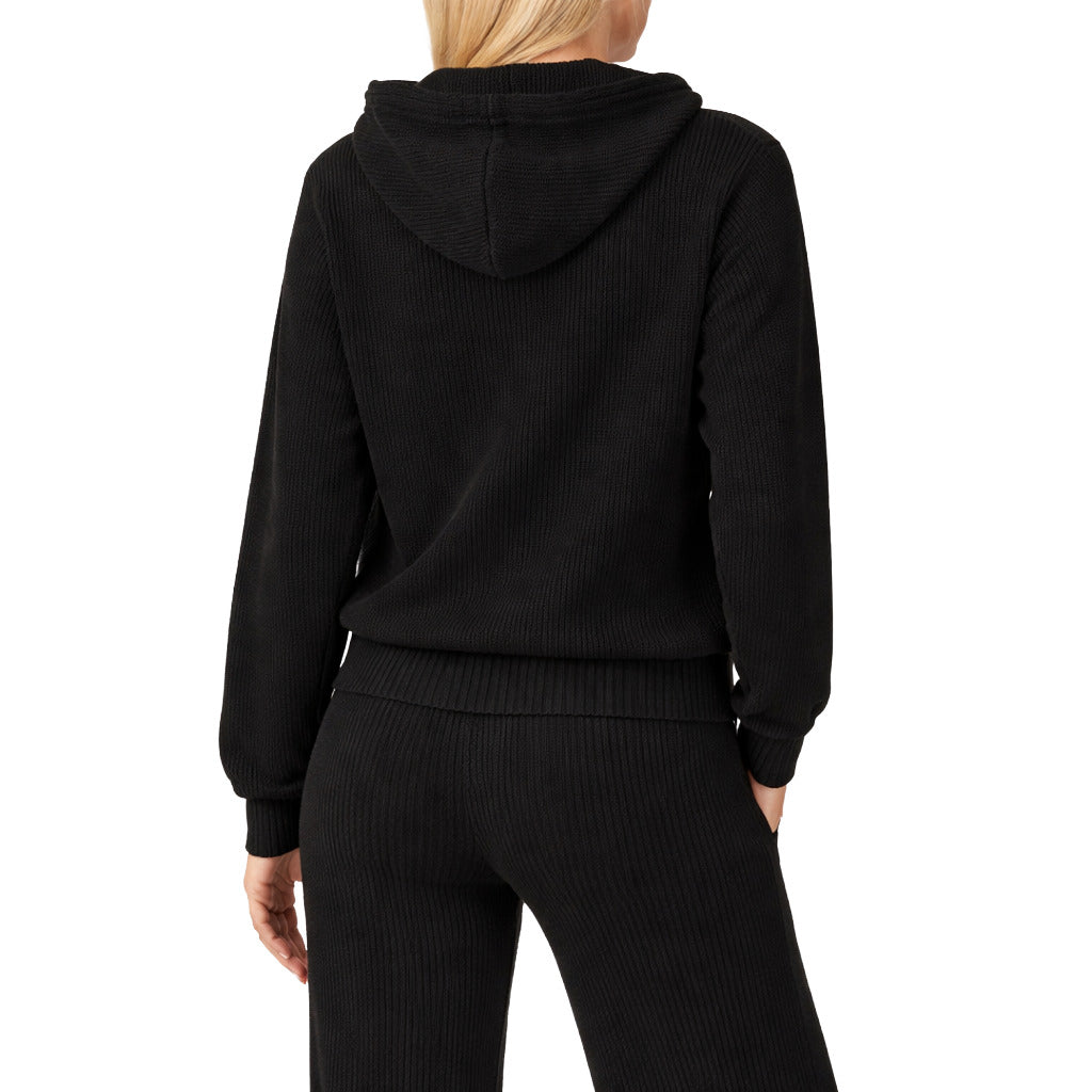 Hinnominate Sweater Hooded Black — view 2