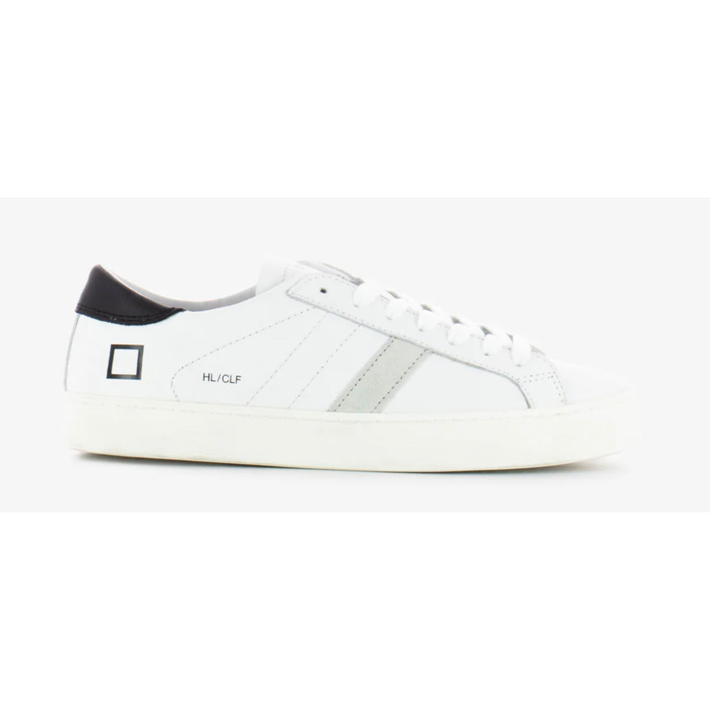 D.A.T.E. Leather Shoes White