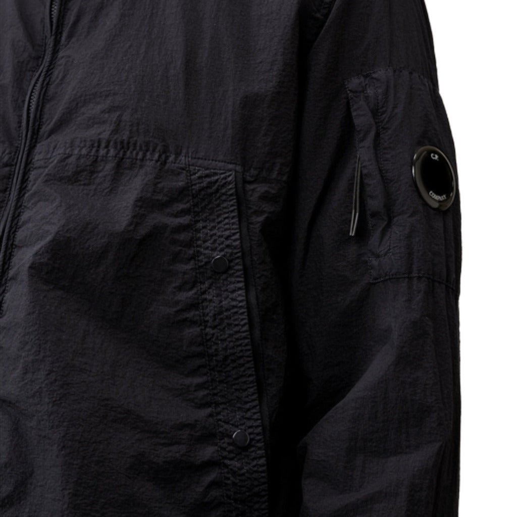 C.P. Company Jacket Overshirt Taylon Black — view 3
