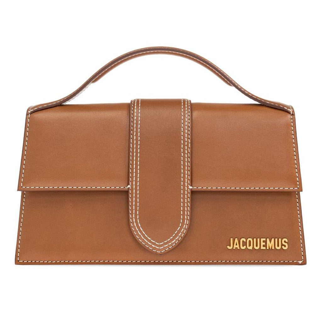 Jacquemus Leather Le Grand Bambino Gold