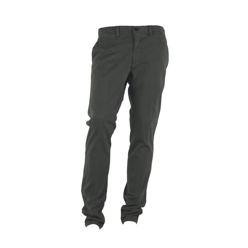 100% Milano Cotton Trousers Grey