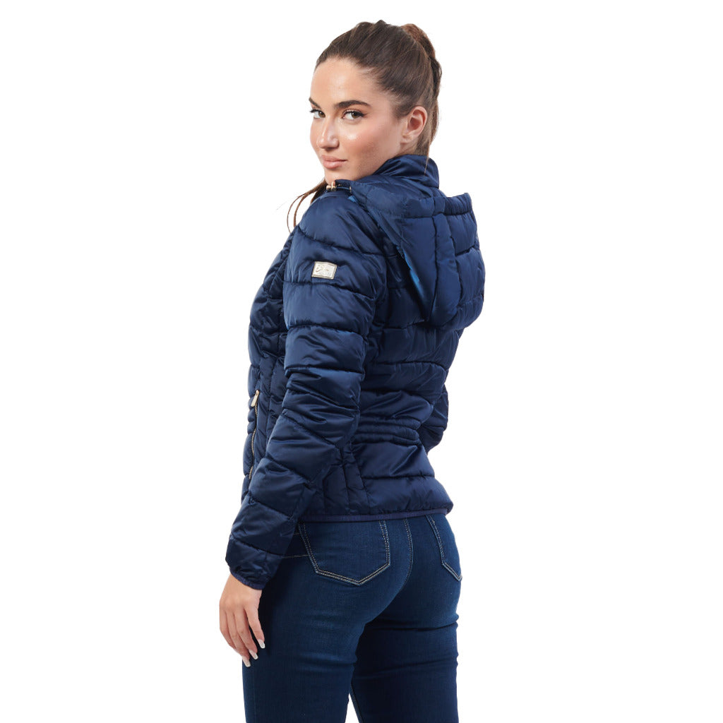 Yes Zee short down jacket blue