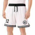Comme Des Fuckdown White Shorts, With A Printed Logo And