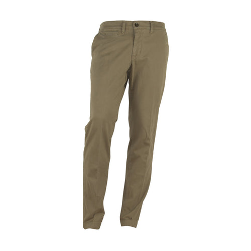100% Milano Cotton Trousers Brown