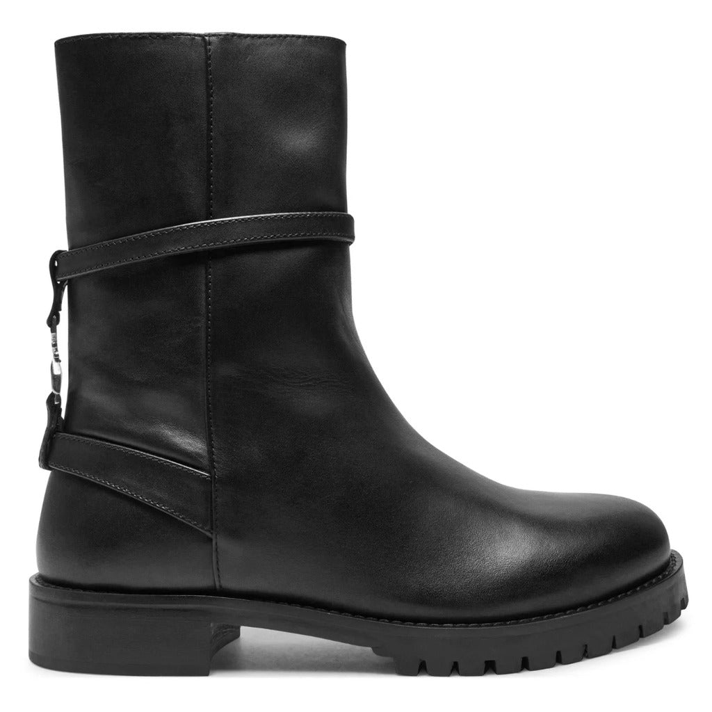 Patrizia Pepe Calfskin Stivaletti Pelle Nera Black