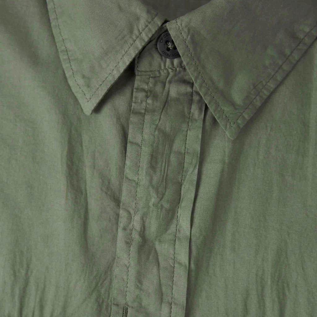 C.P. Company Shirt Mussola Light Green — view 3