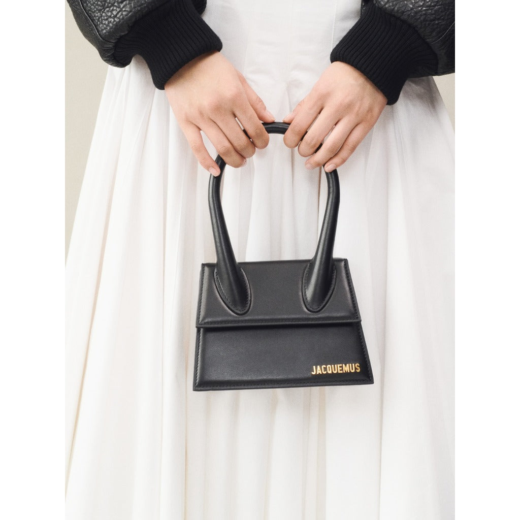 Jacquemus Calfskin Chiquito Moyen Gold — view 3