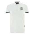 Aquascutum Cotton Polo Shirt, Contrasting Logo On Front