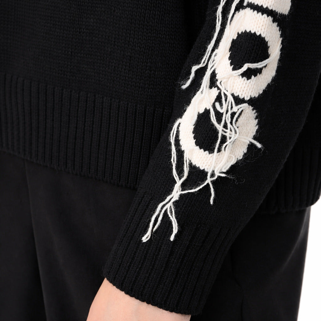 Comme Des Fuckdown High-Neck Jumper, With An Embroidered Logo On — view 3