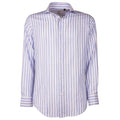 100% Milano Cotton Shirt Sky Blue Light Blue