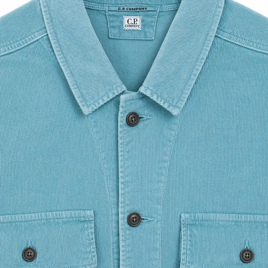 C.P. Company Cotton Shirt Ribbed Velvet — view 3