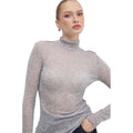 Patrizia Pepe Wool Sweater Grey Melange