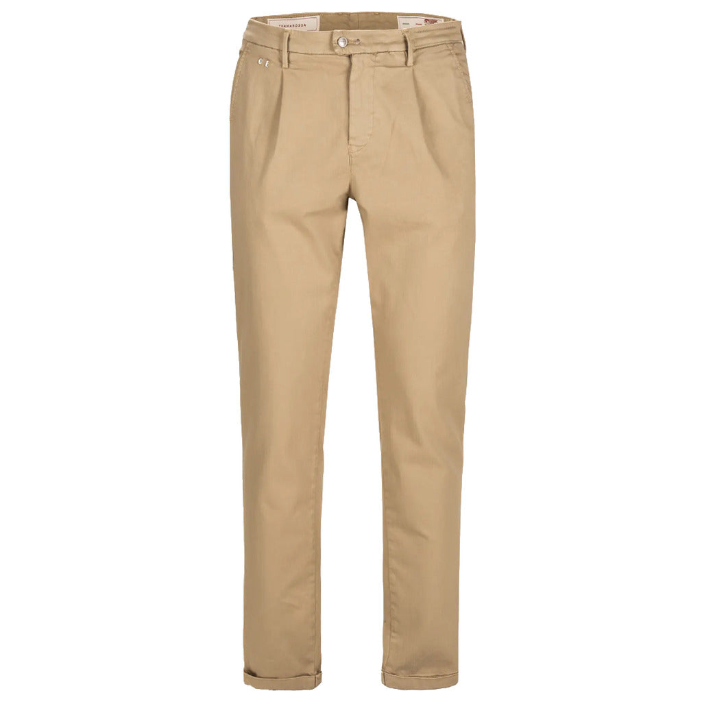 Tramarossa Cotton Trousers Red Beige — view 2