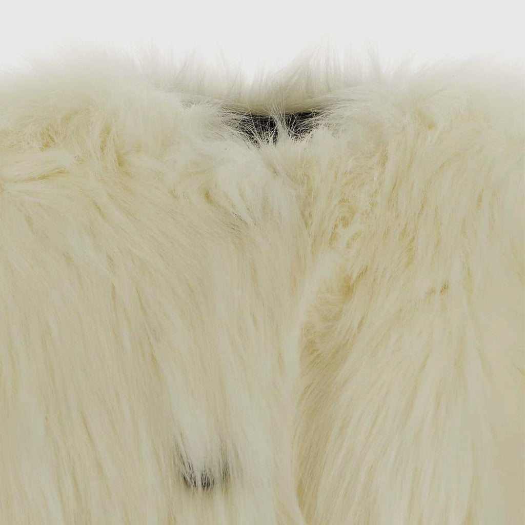 Dolce & Gabbana fur Leather Coat White — view 4