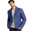Herno Silk Jacket Trapuntata Blue