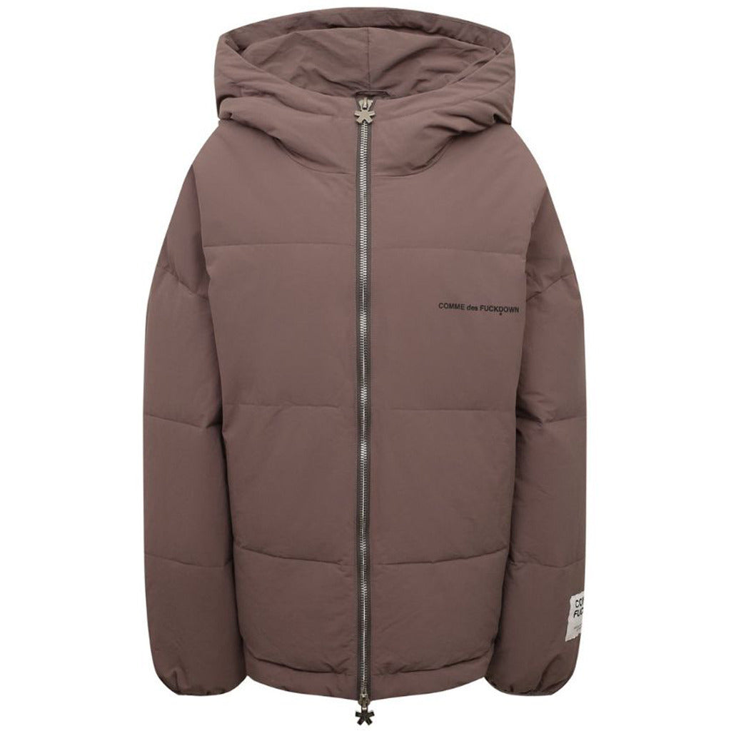 Comme Des Fuckdown Nylon Jacket Mud Grey