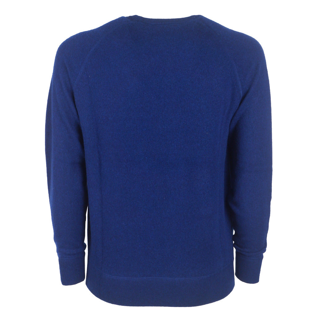 Emilio Romanelli Cashmere Raglan Cut Navy — view 2