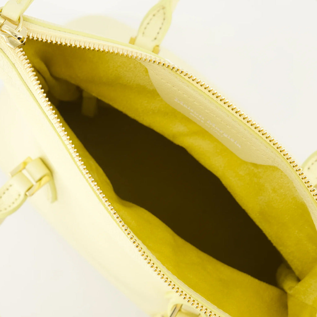 Maison Margiela Leather Crossbody Bag Yellow — view 5